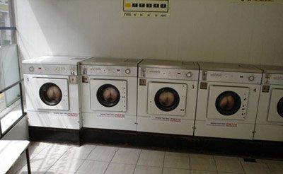 GUERRILLA - Humo Shake That Ass nelle lavanderie pubbliche