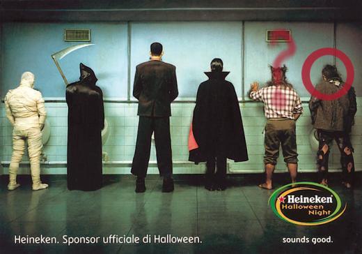 Heineken Halloween Party - Chi è il personaggio misterioso?