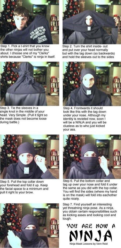 Be.Come Ninja: Una T-shirt per diventare non-convenzionali