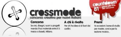 Crossmode: Concorso creativo per nuovi italiani
