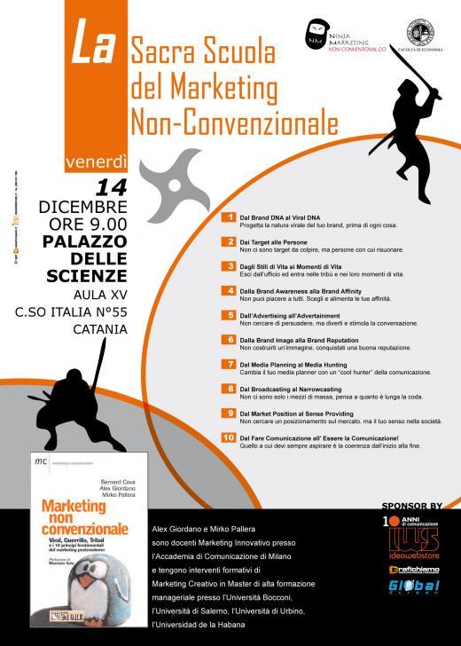 La Sacra Scuola del Marketing Non-Convenzionale a Catania