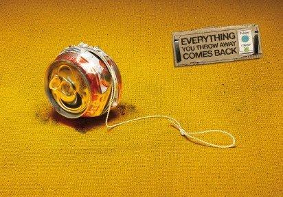 Legambiente PIM Yo-Yo, Boomerang, Racket - yoyo