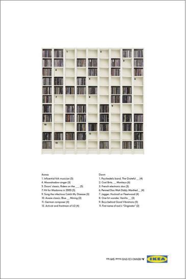 Ikea e l'enigmistica