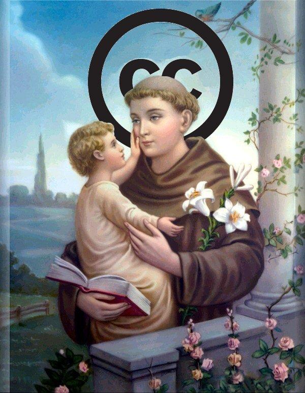 Dopo i Creative Commons arriva la licenza di Sant’Antonio