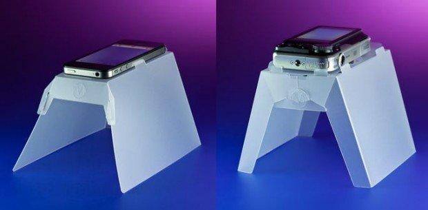 Gadget per le fotografie "dall'alto": Steady stand