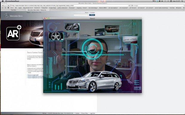 La nuova Mercedes Classe E in realtà aumentata