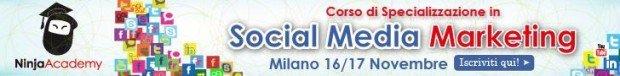 Corso in Aula in Social Media Marketing 