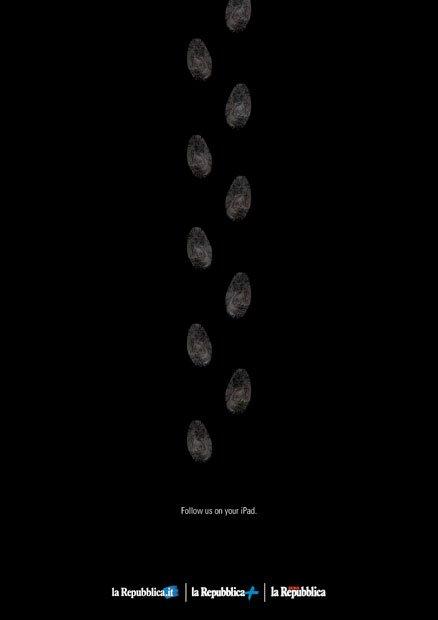 Campagna de L'Espresso per Ipad