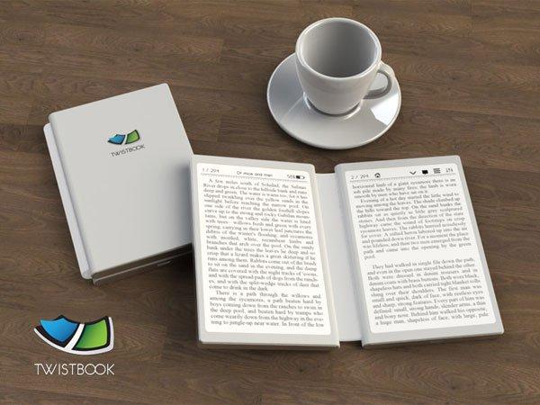 Scopriamo TwistBook, l'E-Reader che sembra un libro