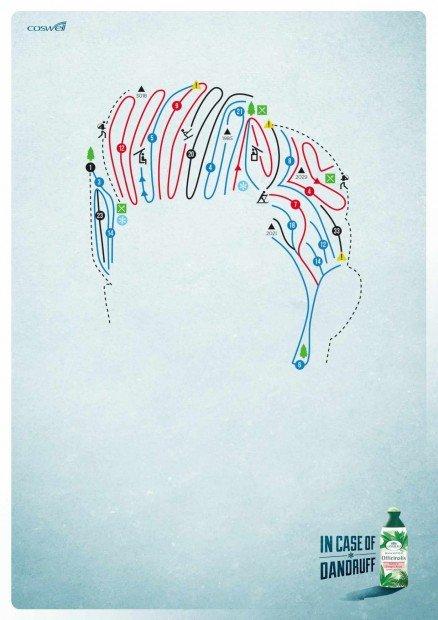 Angelica anti dandruff shampoo: Ski runs