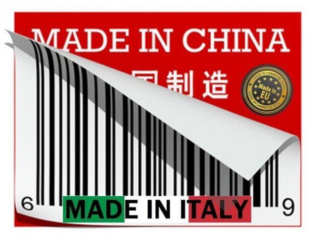fatto in cina o in italia