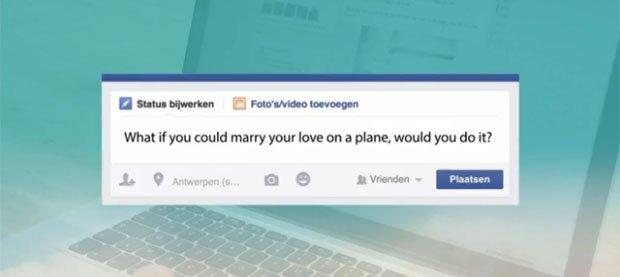 Thomas Cook regala un matrimonio in volo