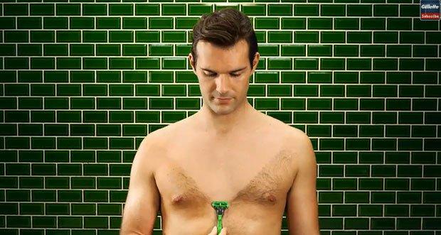 Gillette Body Razor, 100 anni di barba e capelli in stop motion