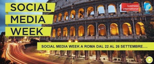 La Social Media Week arriva nella Capitale!