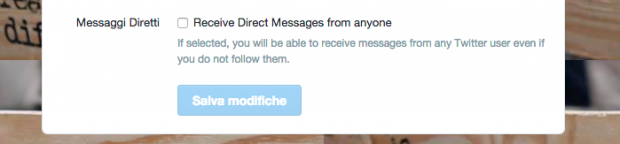 Twitter inverte la rotta: via libera alle conversazioni private2