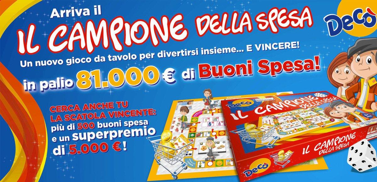 Una nuova sfida per la GDO: un nuovo gioco a marchio Decò