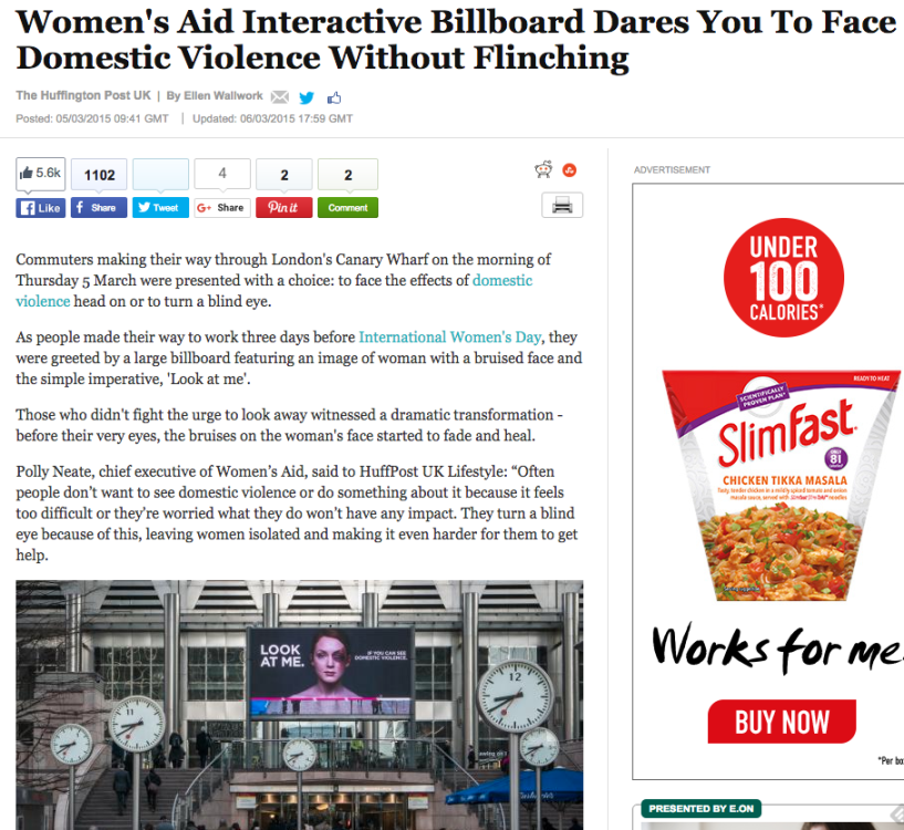 Women's Aid, quando un'esperienza ci insegna a non voltare lo sguardo