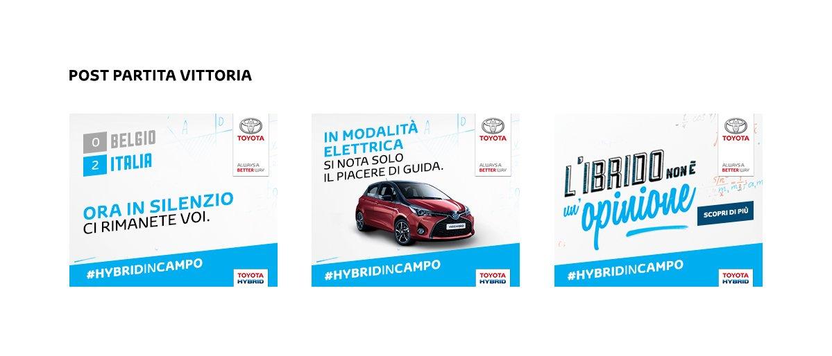 Toyota: la campagna digital che reagisce ai risultati degli europei