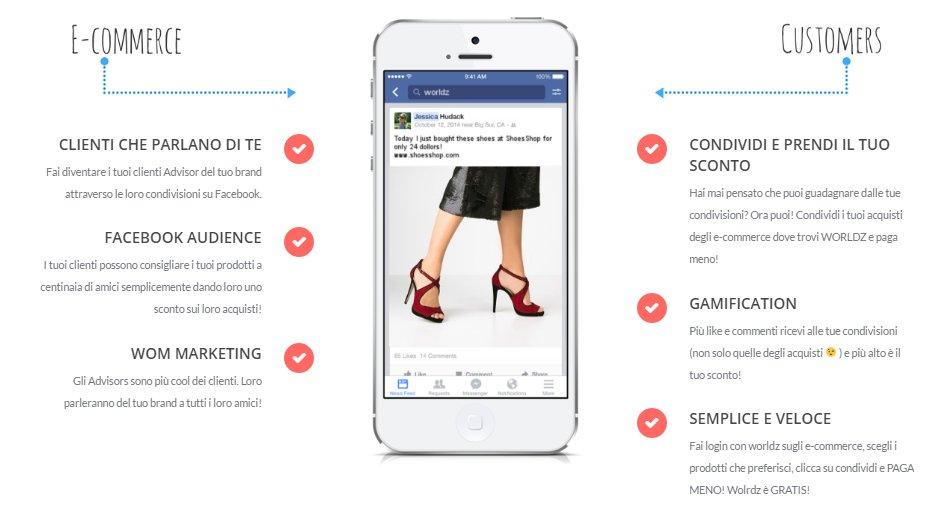 Worldz, la startup che ricompensa le tue attività social
