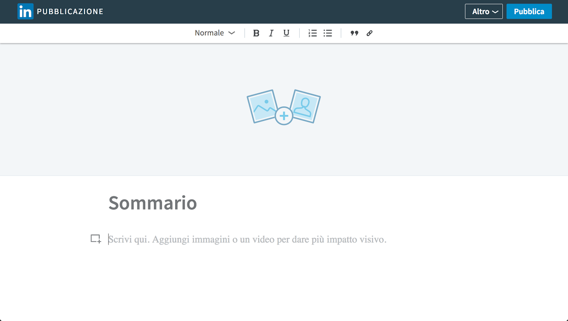 linkedin publishing platform