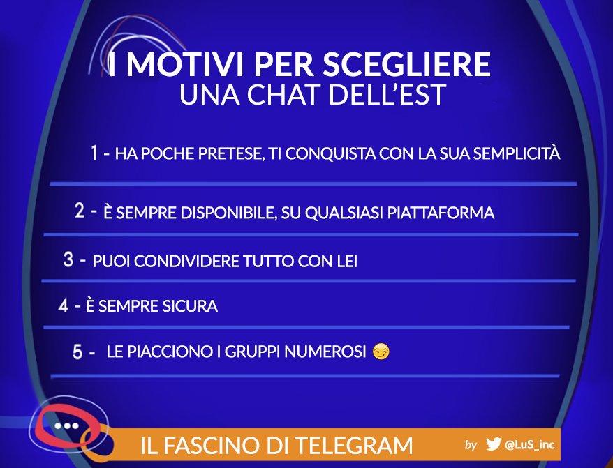 Telegram: 5 motivi per scegliere una chat dell'est