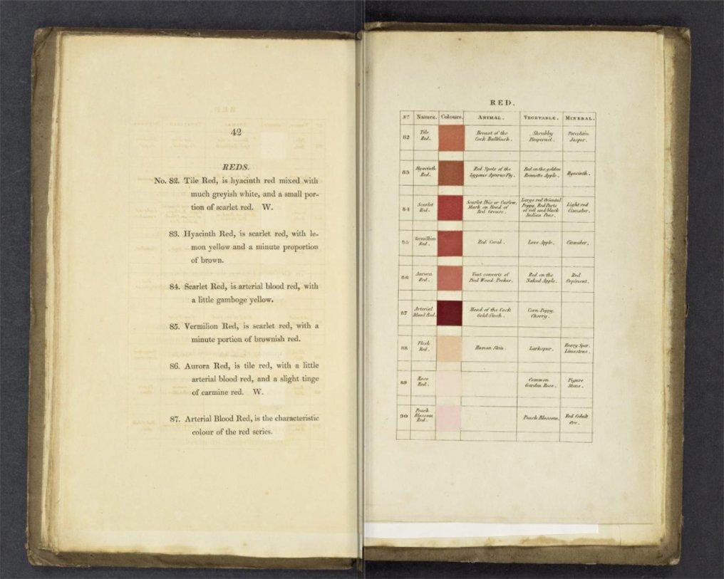 Nomenclatura dei colori Rossi (1)