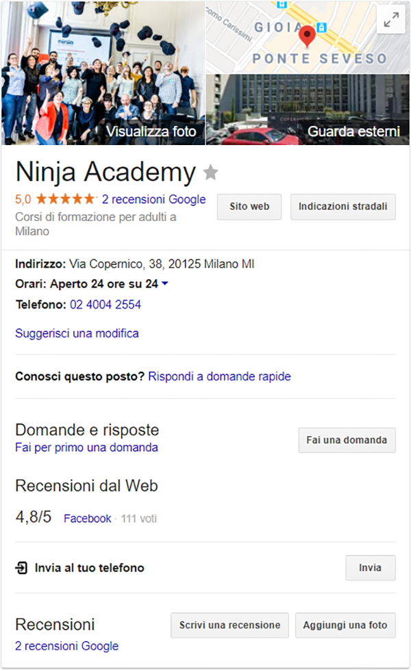 ninja_academy Google My Business