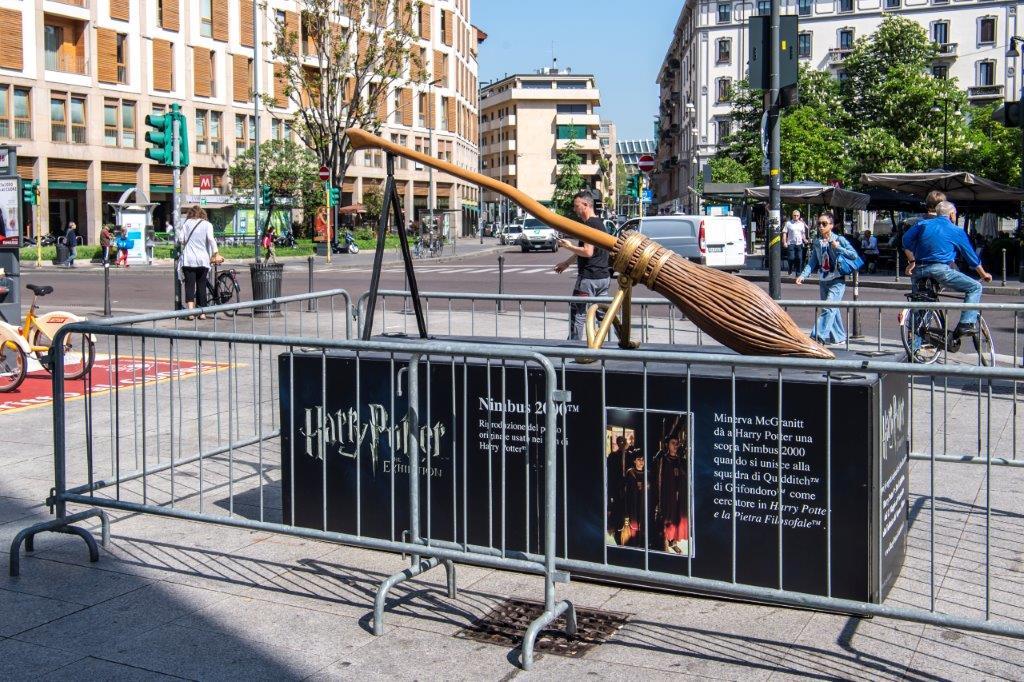L'universo di Harry Potter invade le piazze di Milano