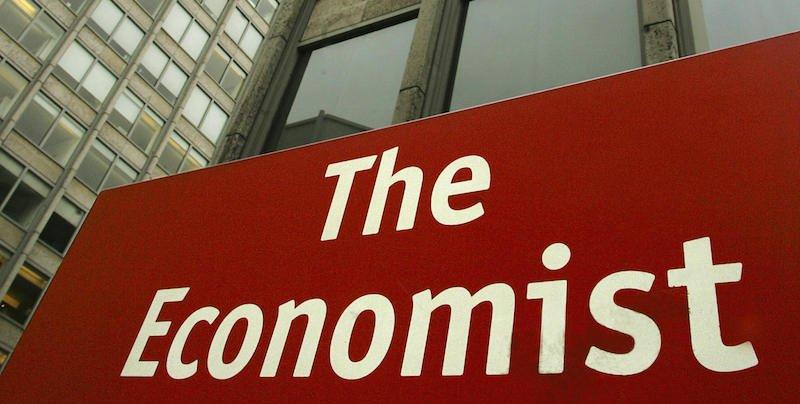 LONDON, UNITED KINGDOM: This picture shows the London offices of "The Economist" 16 February, 2005. Figures due to be released on Thursday, while officially still secret, are widely expected to show that the London-based news magazine has exceeded the one million mark for weekly sales worldwide for the very first time. AFP PHOTO/ALESSANDRO ABBONIZIO (Photo credit should read ALESSANDRO ABBONIZIO/AFP/Getty Images)