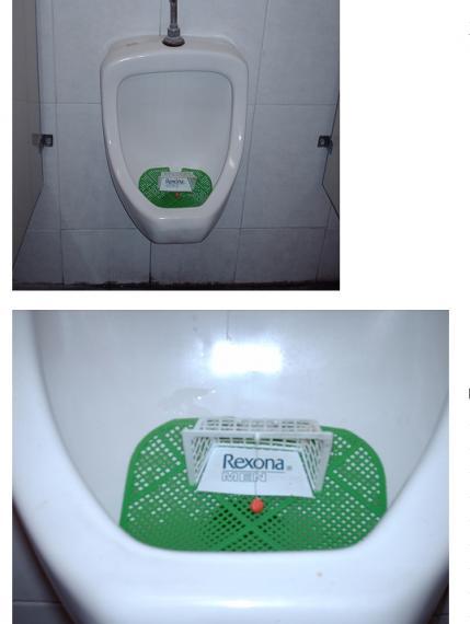 GUERRILLA - Urinal Advertising