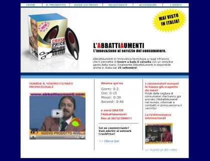 L’Abbattiaumenti di Infostrada: sogno e feticcio di ogni consumatore