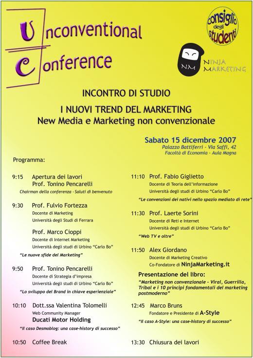 Unconventional Conference - I Nuovi Trend del Marketing