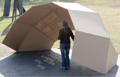 One Day Poem Pavilion: quando il sole diventa poeta