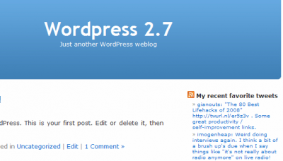 I 10 MODI CON CUI TWITTER CAMBIERA IL BLOG DESIGN NEL 2009