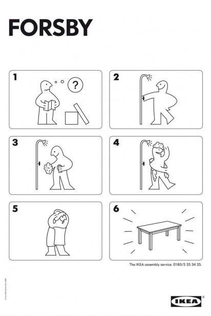 Istruzioni per l'Ikea Asembly Service