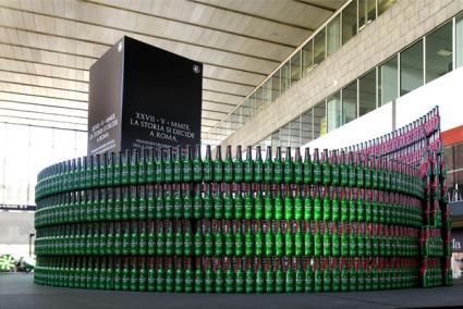 Un Colosseo di Heineken a Roma per la finale di Champions