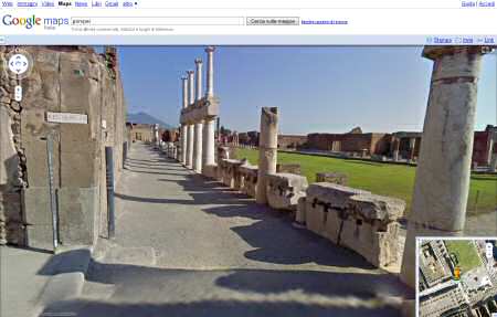 Google Street View presenta: Pompei in 3D