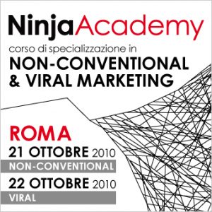 Ninja Candy: ecco chi ha vinto l'ingresso omaggio al corso in Non-Conventional & Viral Marketing