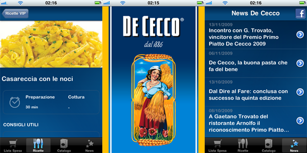 pastapp de cecco