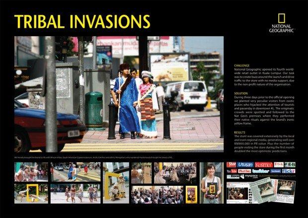National Geographic a Kuala Lumpur: il marketing tribale preso alla lettera!