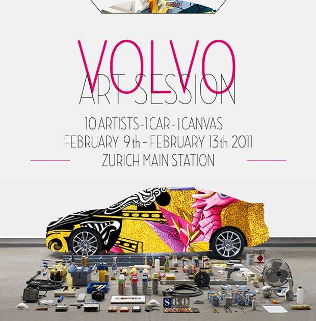 L’arte scende in strada con la Volvo Art Session [AMBIENT MARKETING]