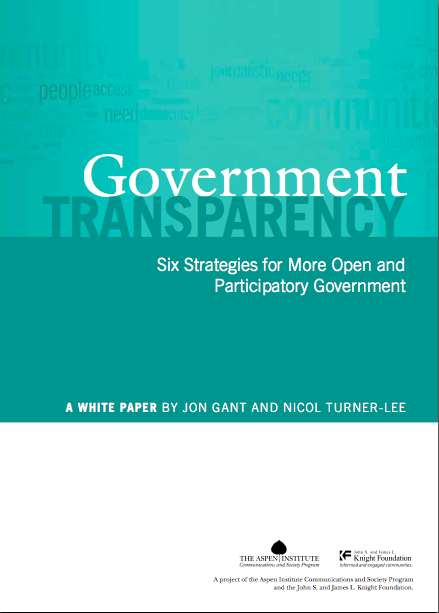 Government Transparency white paper