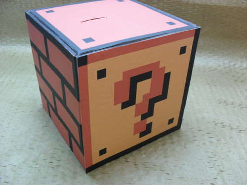 Vi ricordate il "coin block" di Super Mario? Ora potete costruirlo anche voi e metterlo in casa!