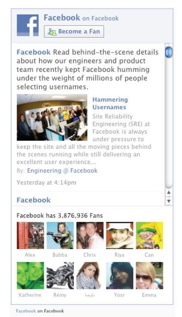 facebook per blogger 4