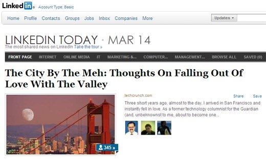 Linkedin Today: quando il giornale professionale diventa social