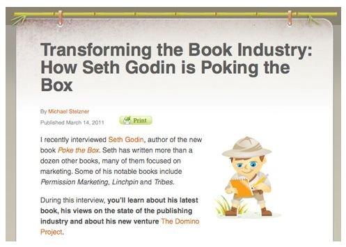 Mike Stelzner intervista Seth Godin