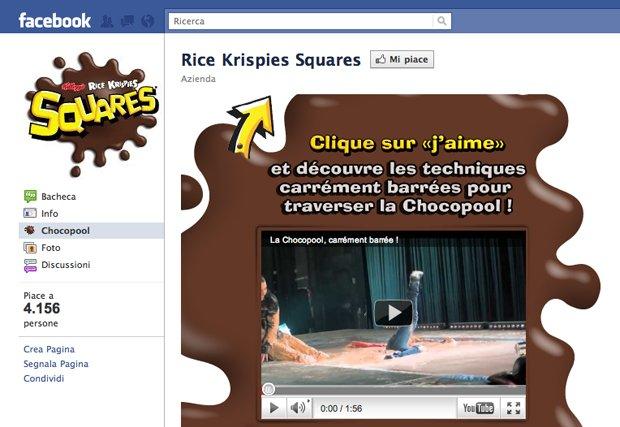 Con la Chocopool di Rice Krispies puoi camminare sulle acque