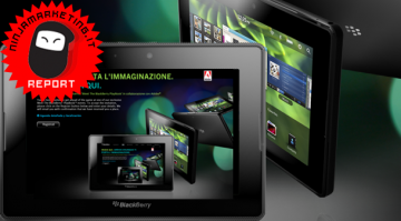 BlackBerry PlayBook: presentazione italiana [BREAKING NEWS]