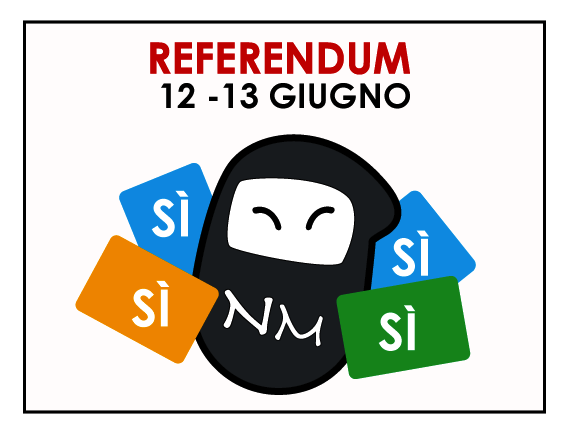 Ninja Pataniello e il Referendum del 12 e 13 giugno 2011