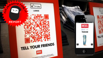 I Like Diesel: una campagna QR Code per gli store Diesel